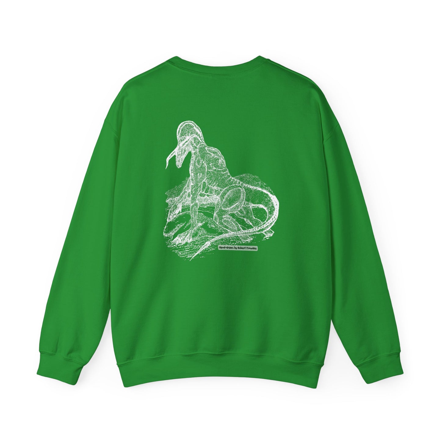 Landdrake Legends Gildan 18000 Sweatshirt | Robert Trumble's Hand-Drawn Dragon Art