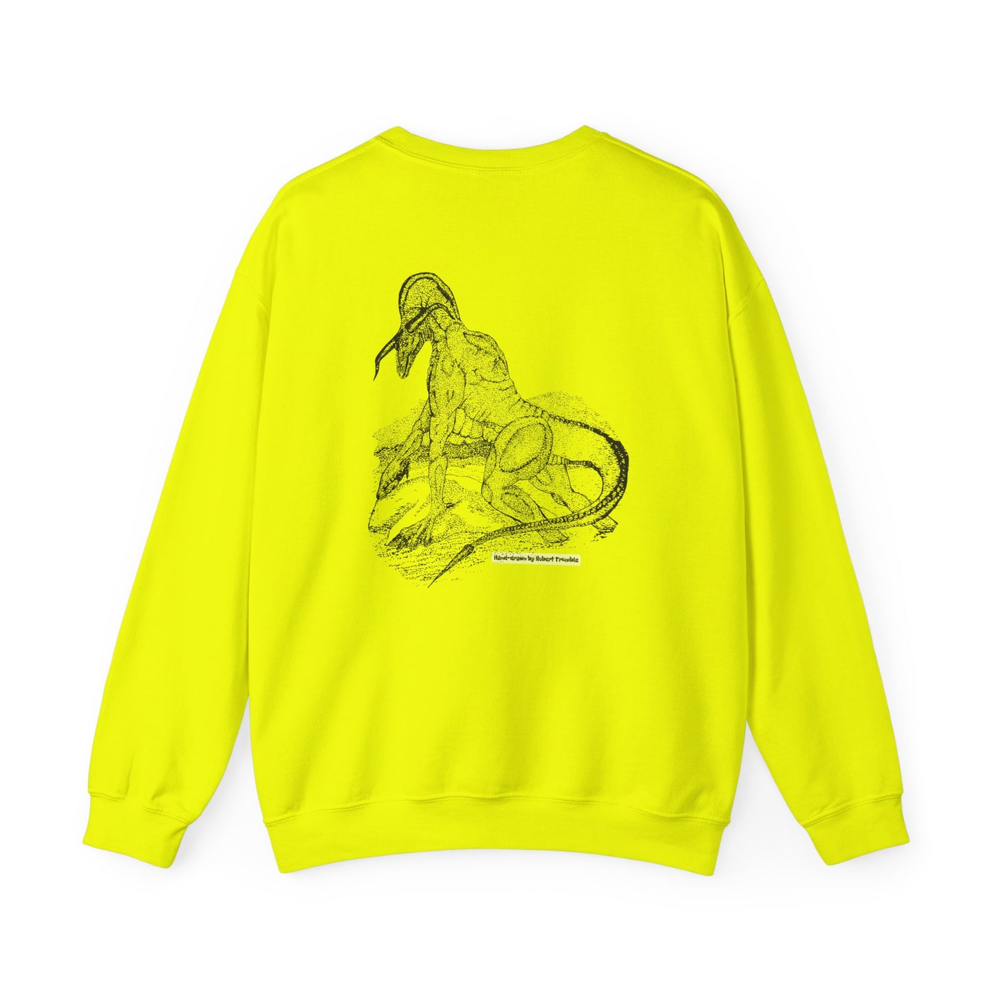 Landdrake Legends Gildan 18000 Sweatshirt | Robert Trumble's Hand-Drawn Dragon Art