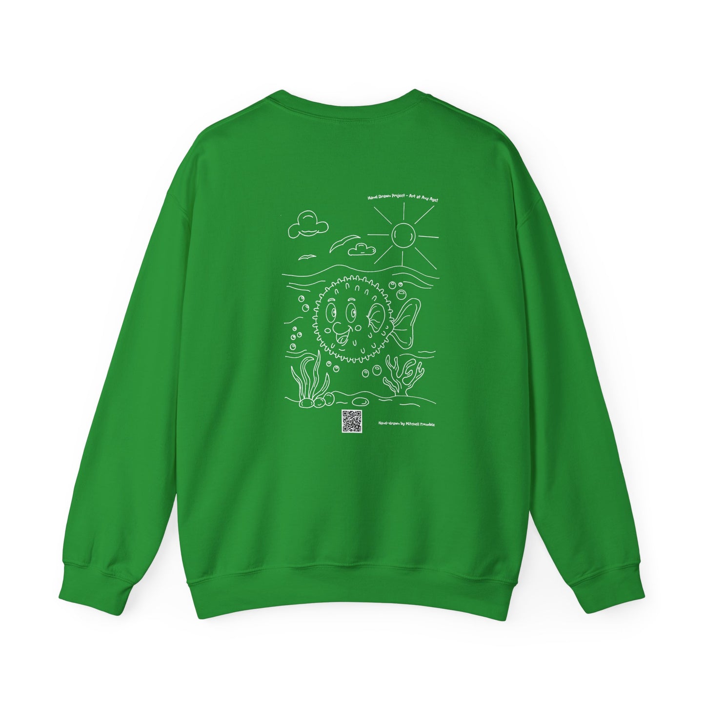 Happy Pufferfish Cozy Sweatshirt