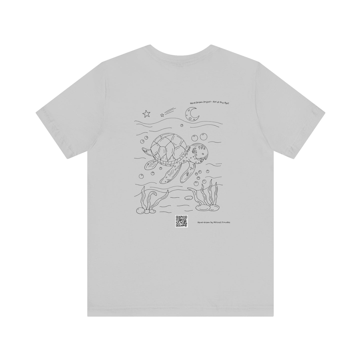 Smiling Sea Turtle – Ocean Critter T-Shirt
