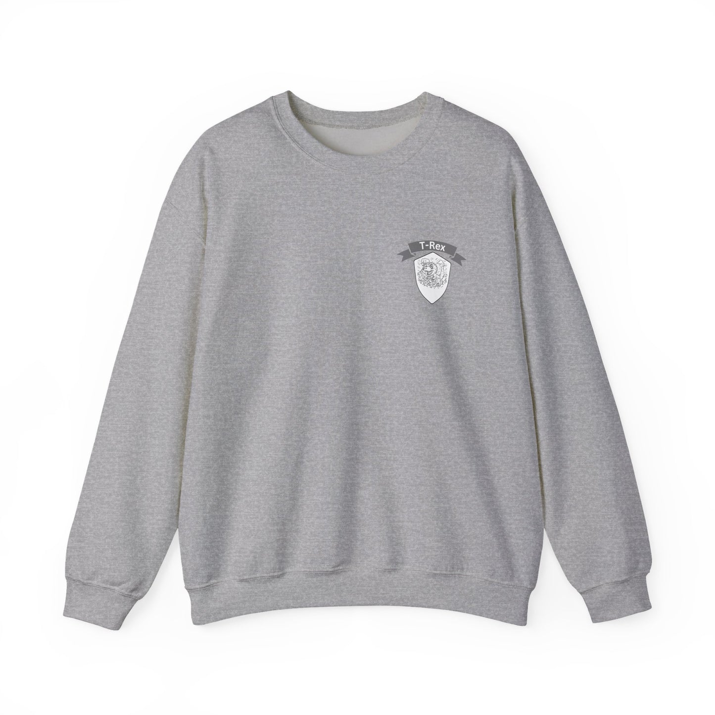 T-Rex Crewneck Sweatshirt – Unisex | Fun Dinosaur Gift for Kids & Adults, Cozy Fall & Halloween Wear