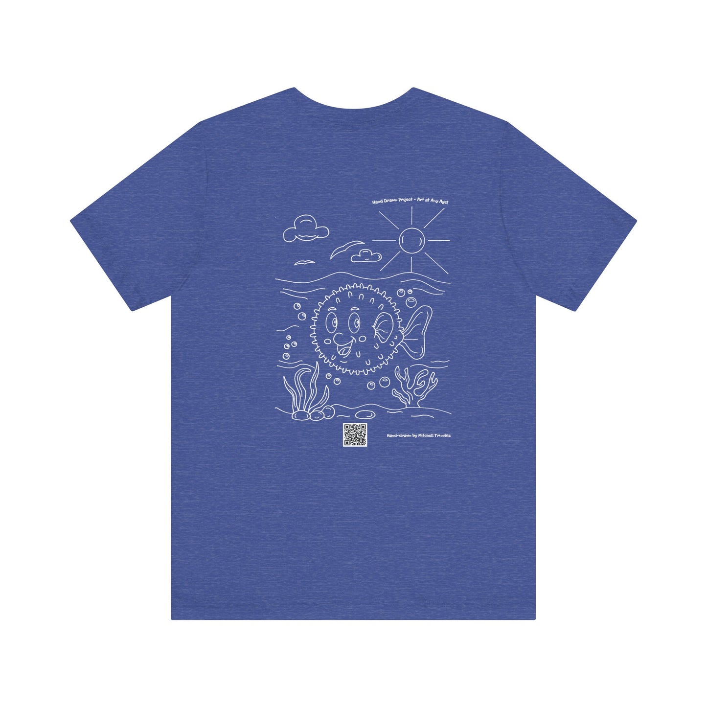 Happy Pufferfish – Ocean Critter T-Shirt