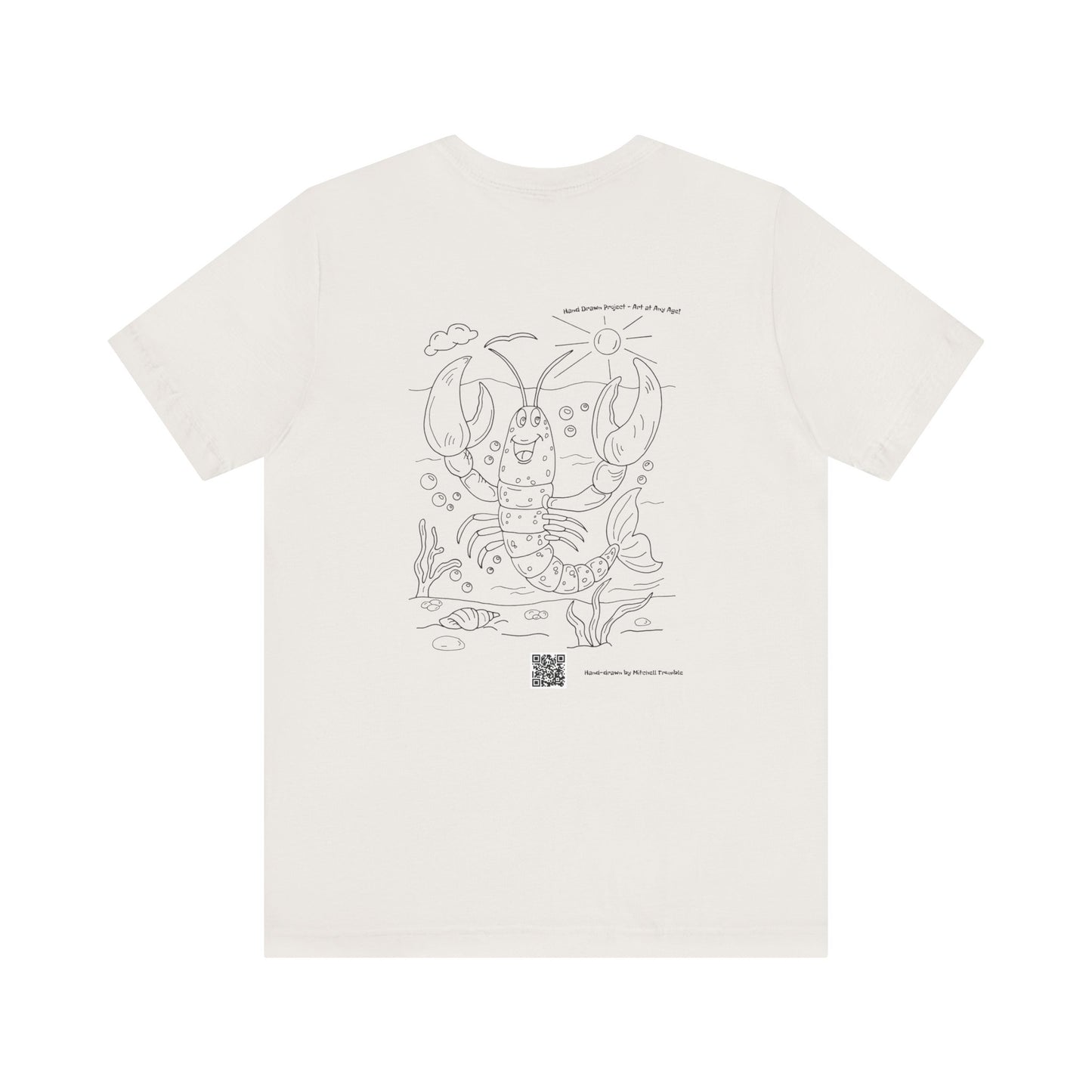 Cheerful Lobster T-Shirt – Ocean Critter T-Shirt