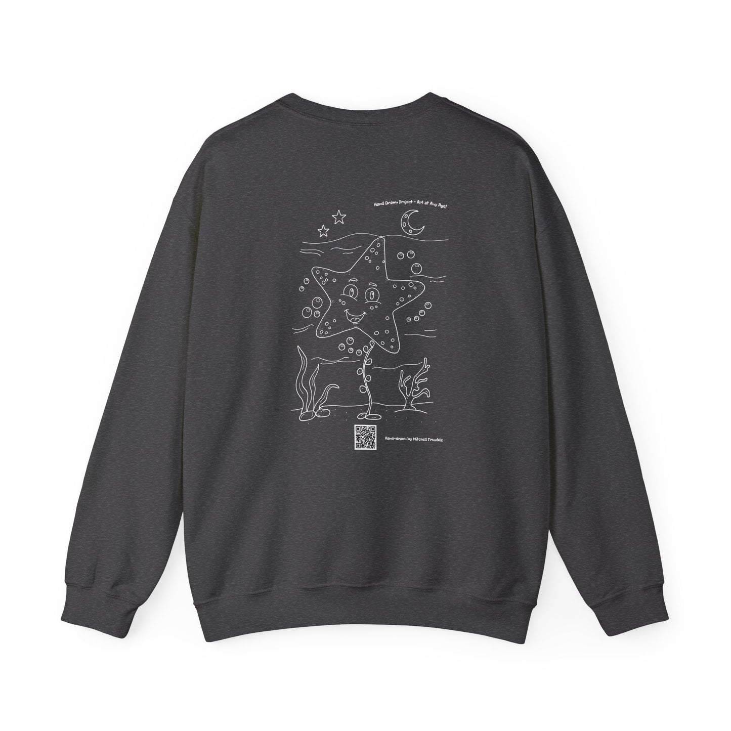 Lovable Starfish Sweatshirt ⭐🧥 – Bold Style, Ocean Cool