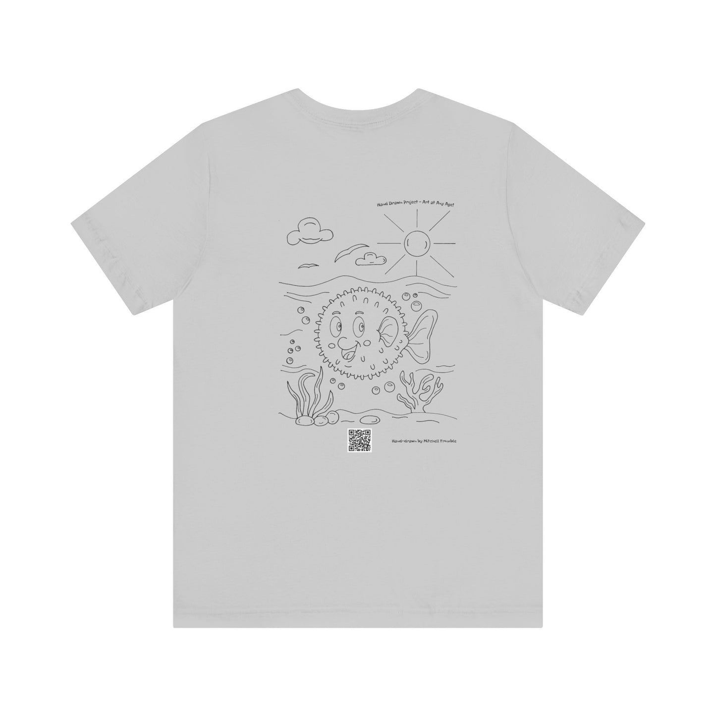 Happy Pufferfish – Ocean Critter T-Shirt