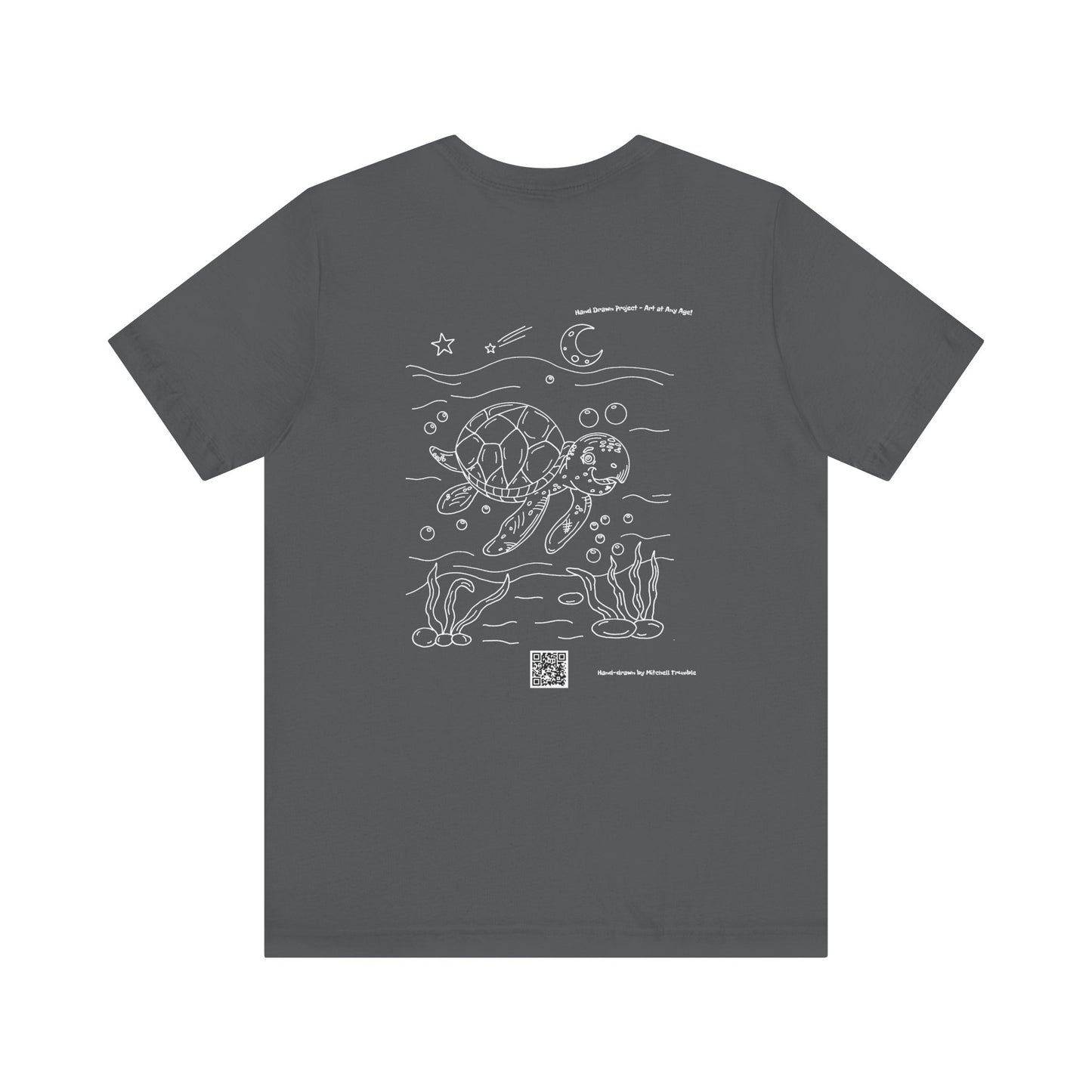 Smiling Sea Turtle – Ocean Critter T-Shirt