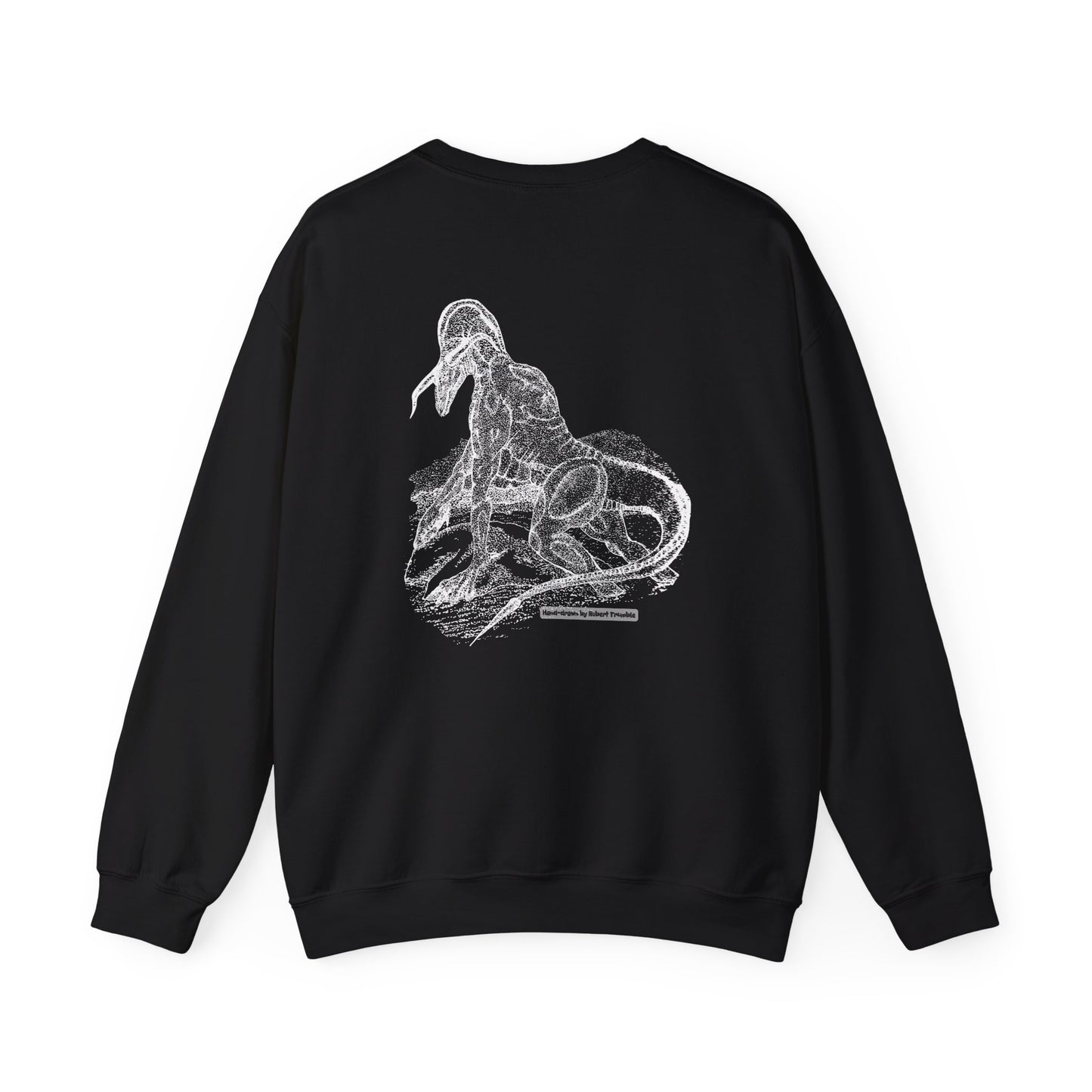 Landdrake Legends Gildan 18000 Sweatshirt | Robert Trumble's Hand-Drawn Dragon Art