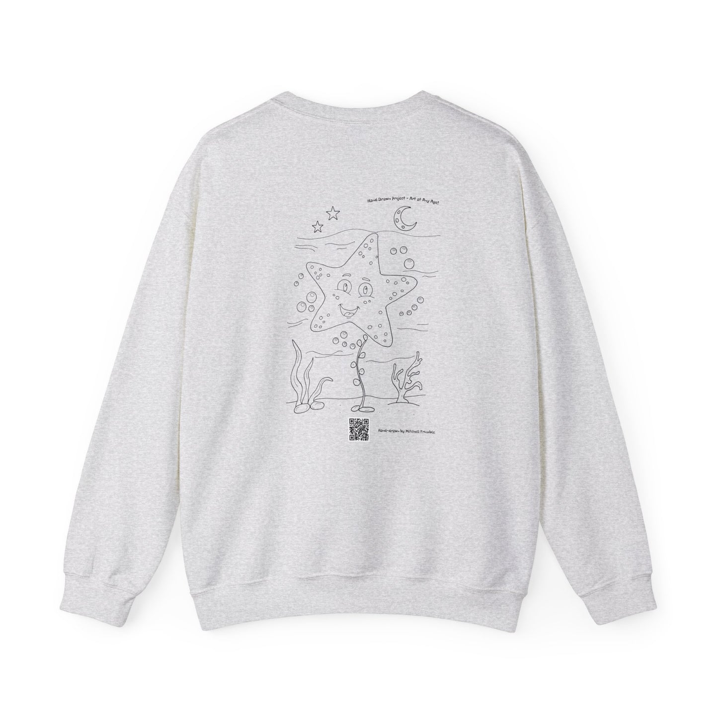 Lovable Starfish Sweatshirt ⭐🧥 – Bold Style, Ocean Cool