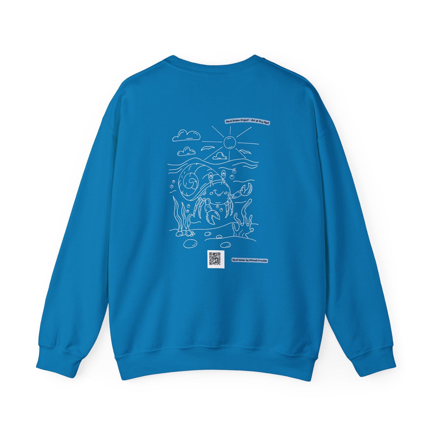 Cute Crab Sweatshirt 🦀🌊✨