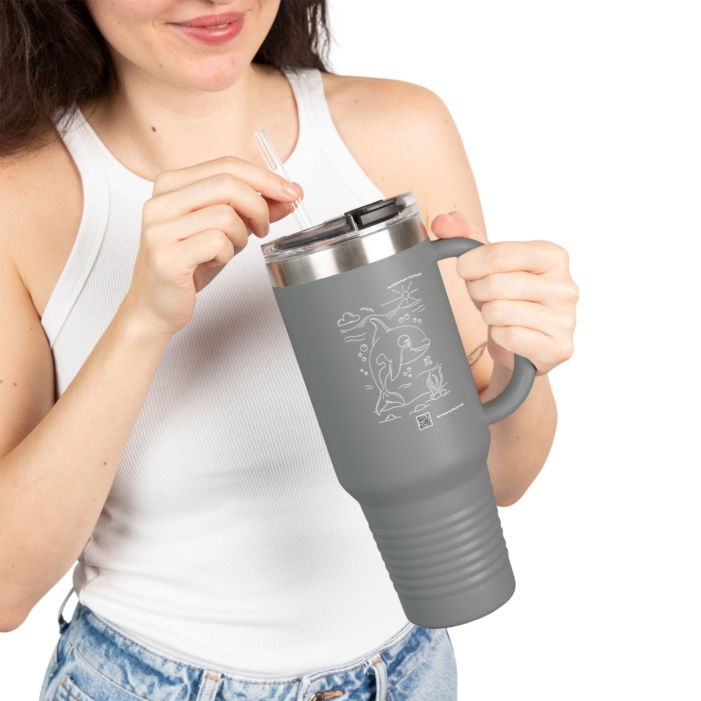 Orca Killer Whale – Ocean Majesty Travel Mug