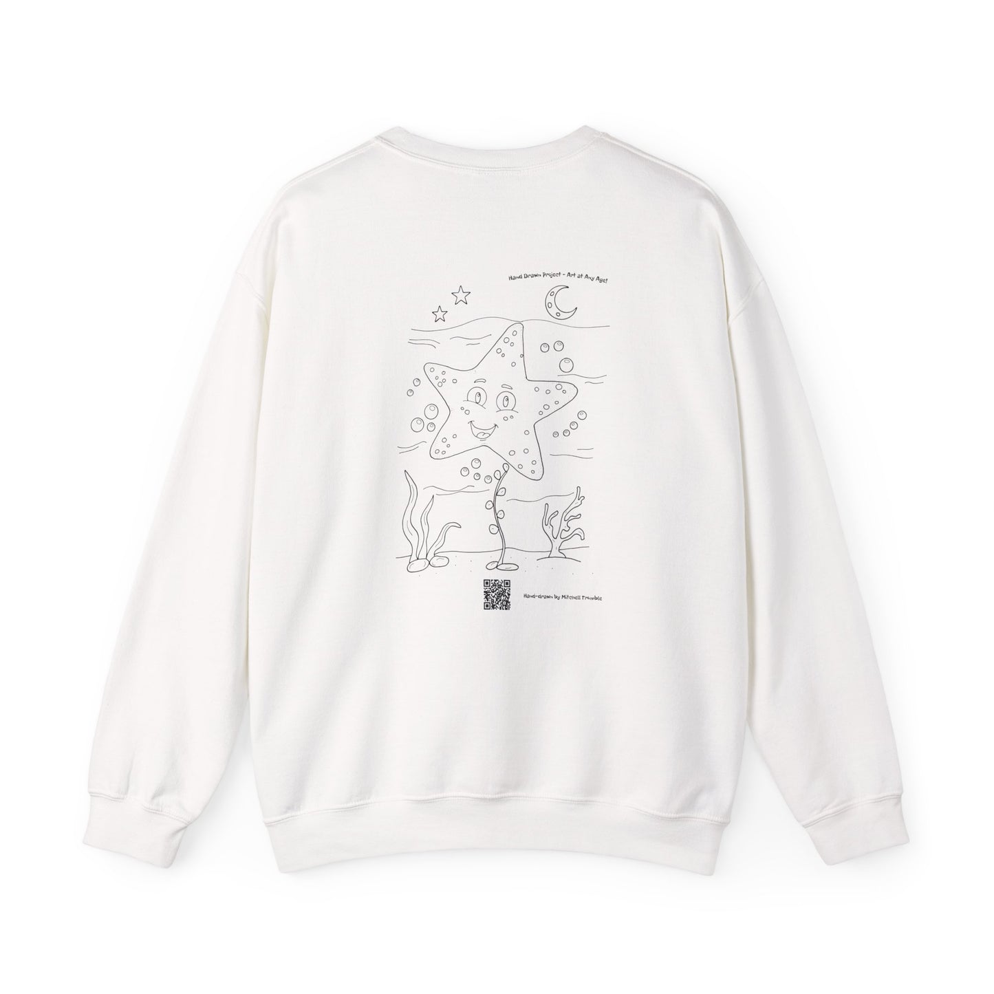 Lovable Starfish Sweatshirt ⭐🧥 – Bold Style, Ocean Cool