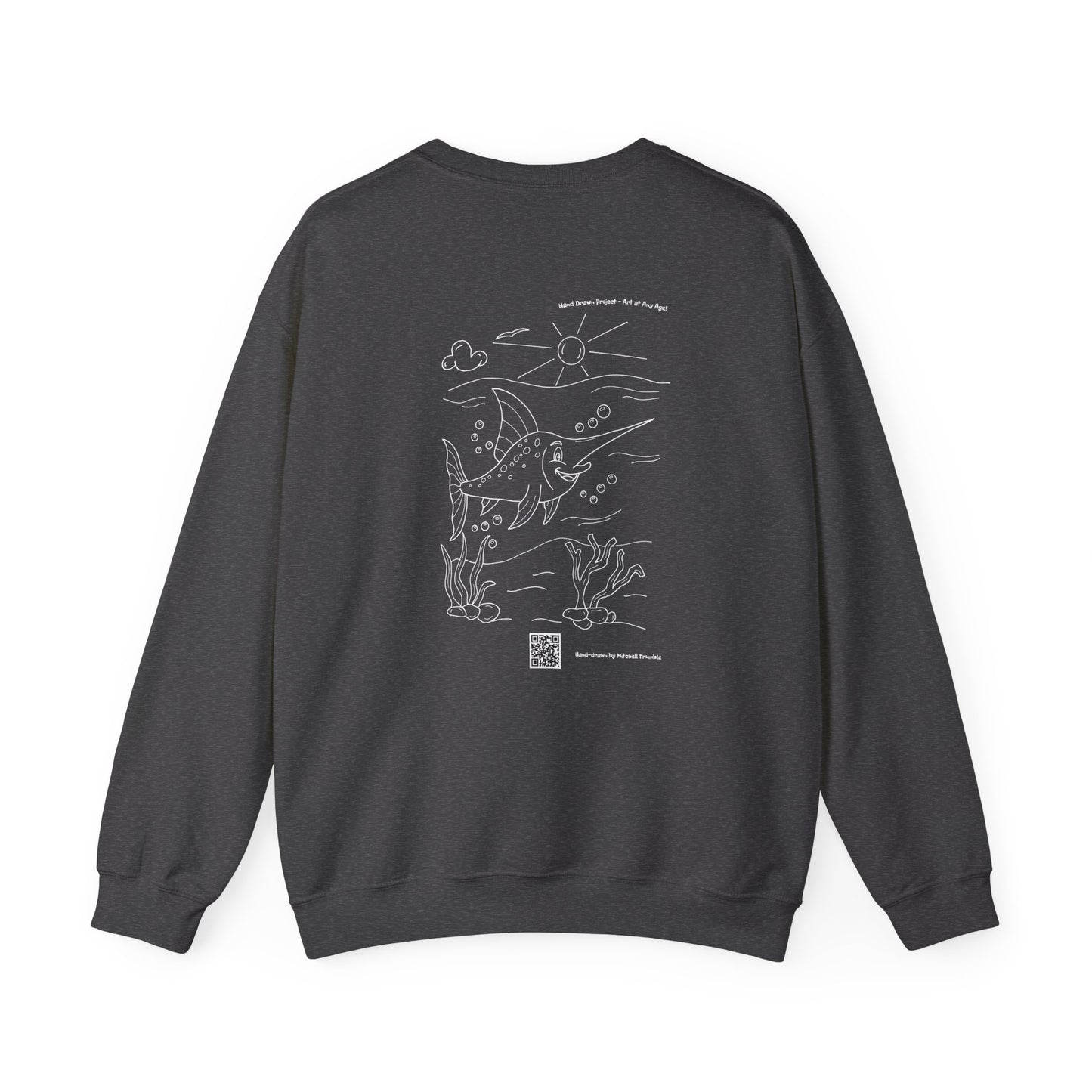 Swordfish – Ocean Strength Cozy Sweatshirt