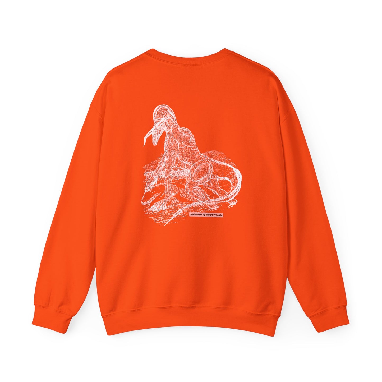 Landdrake Legends Gildan 18000 Sweatshirt | Robert Trumble's Hand-Drawn Dragon Art