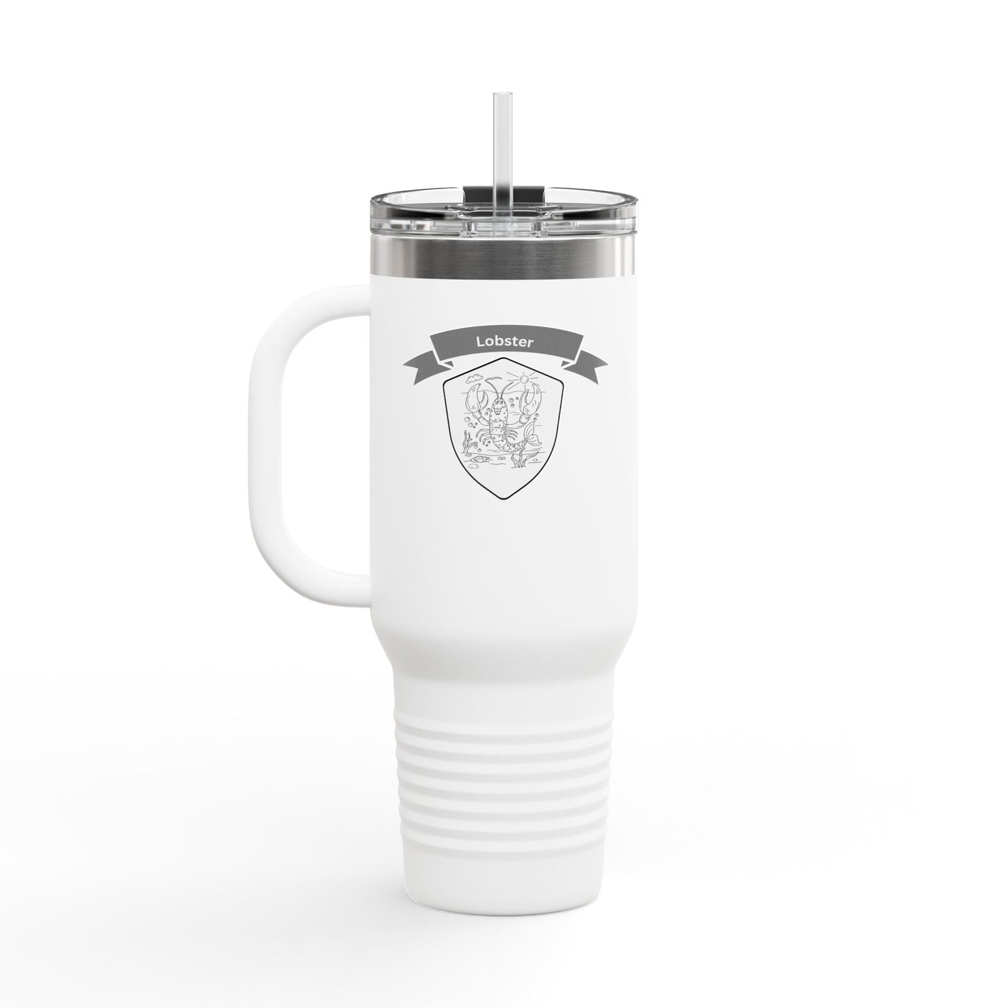 Cheerful Lobster Travel Mug – Ocean Critter Travel Mug