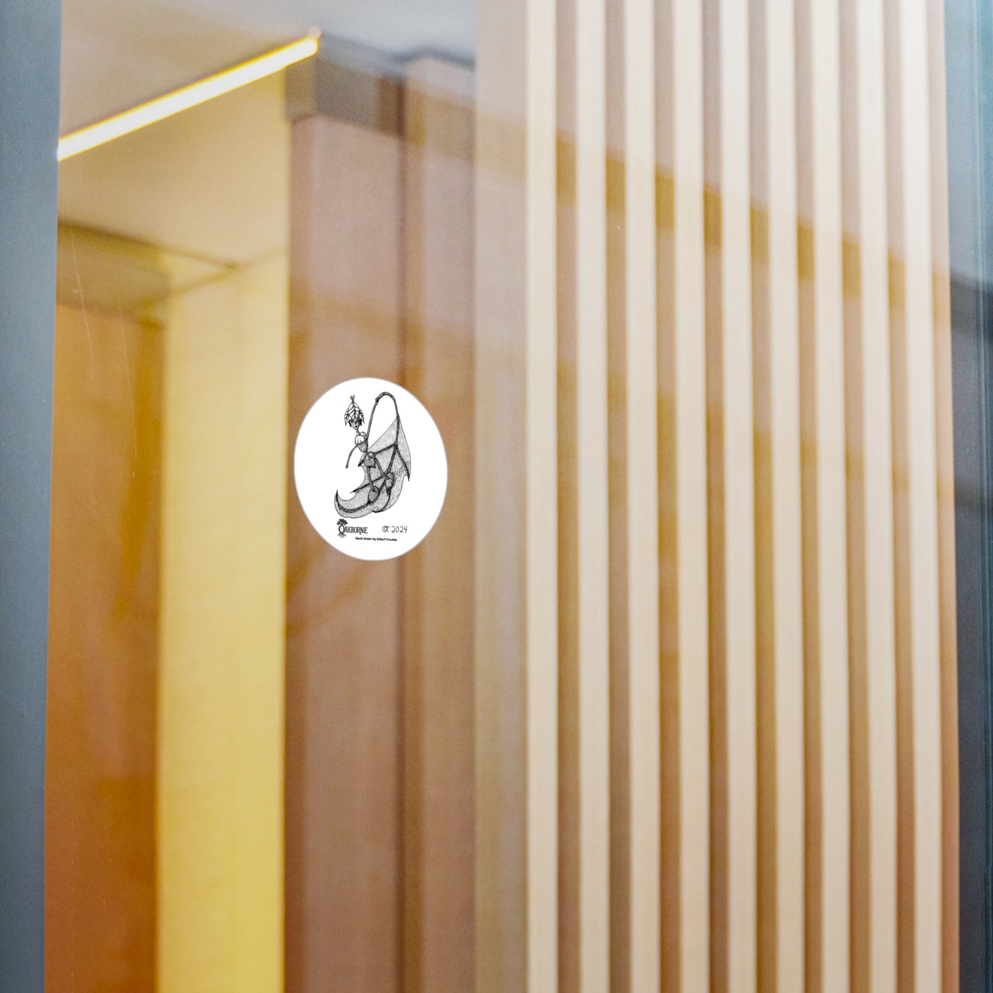 Oakborne Woodland Sprite – Kiss-Cut Sticker