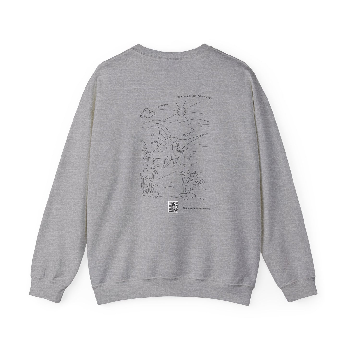 Swordfish – Ocean Strength Cozy Sweatshirt