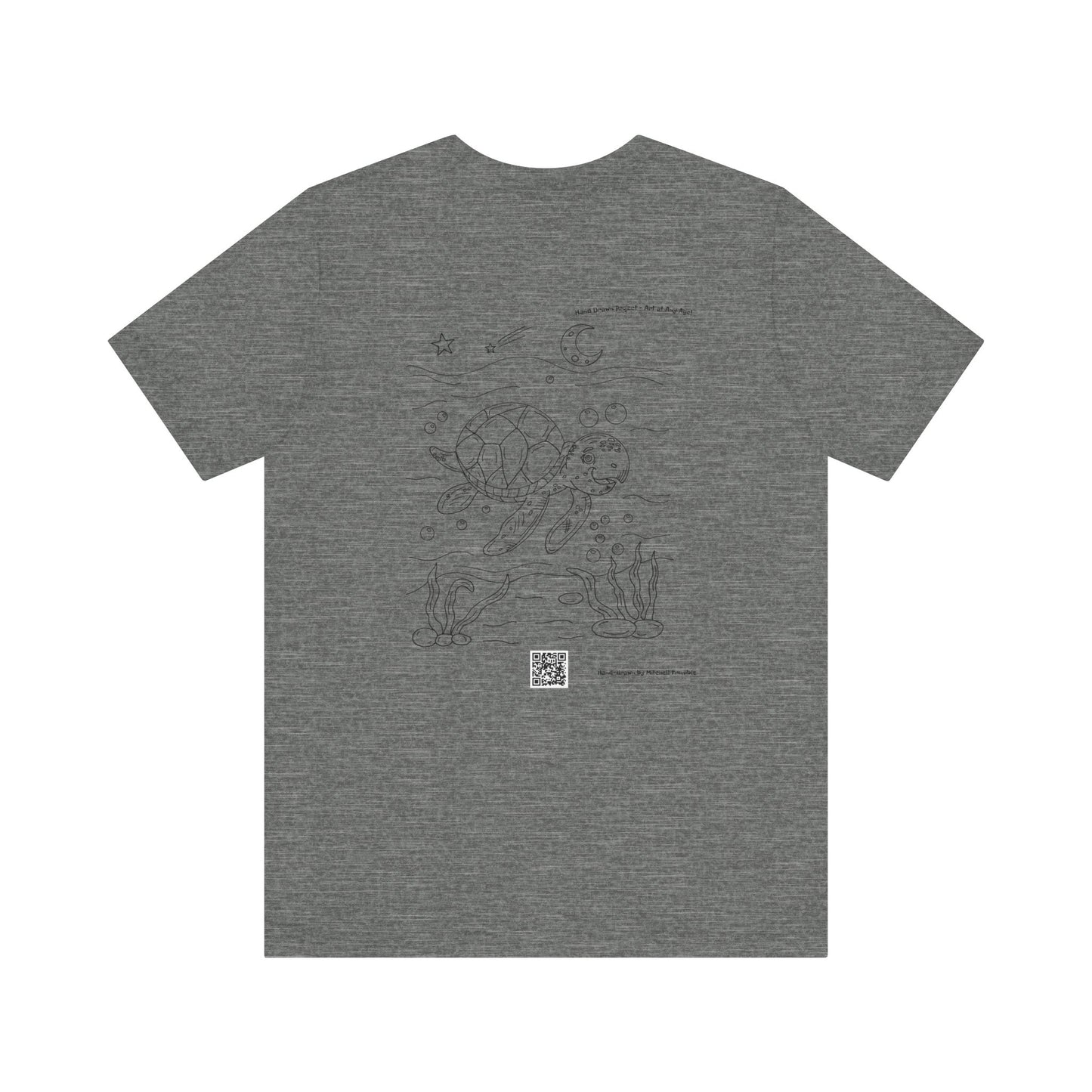 Smiling Sea Turtle – Ocean Critter T-Shirt