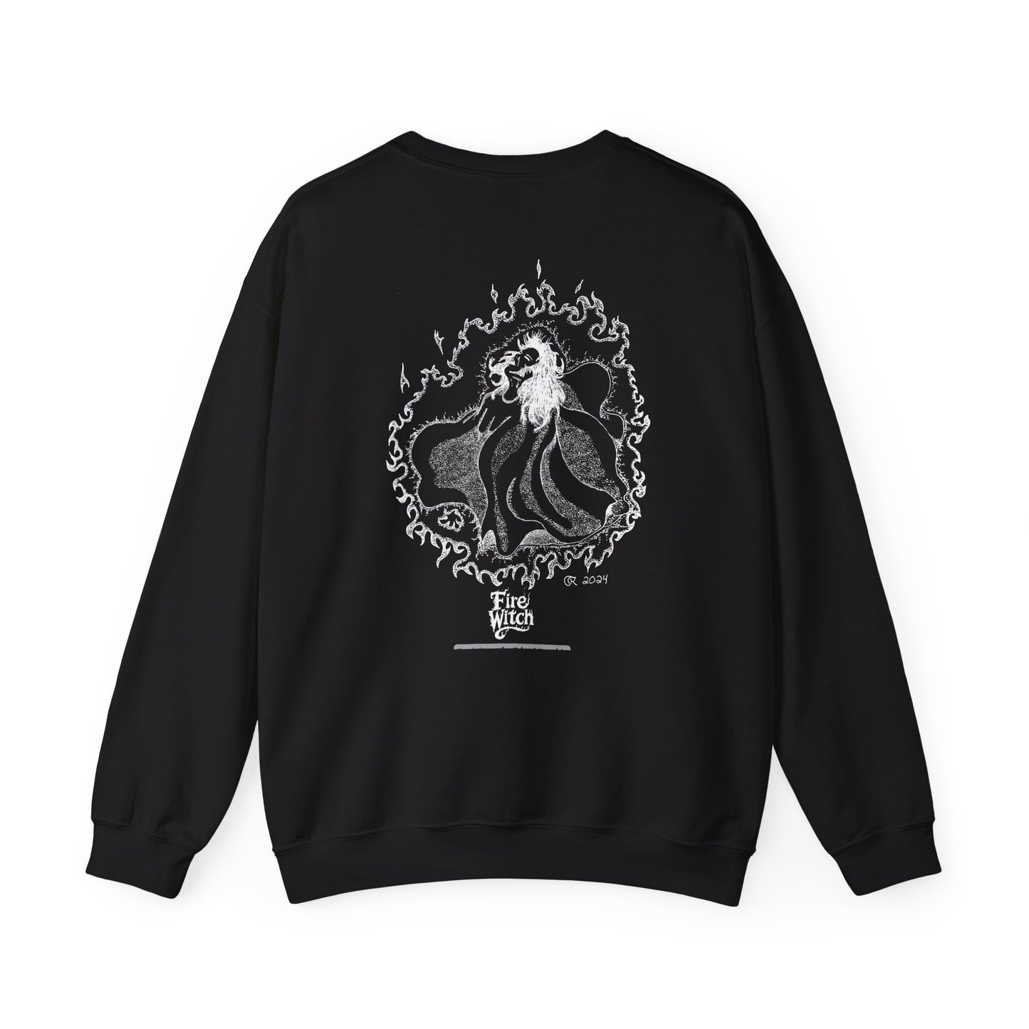 Fire Witch Crewneck Sweatshirt
