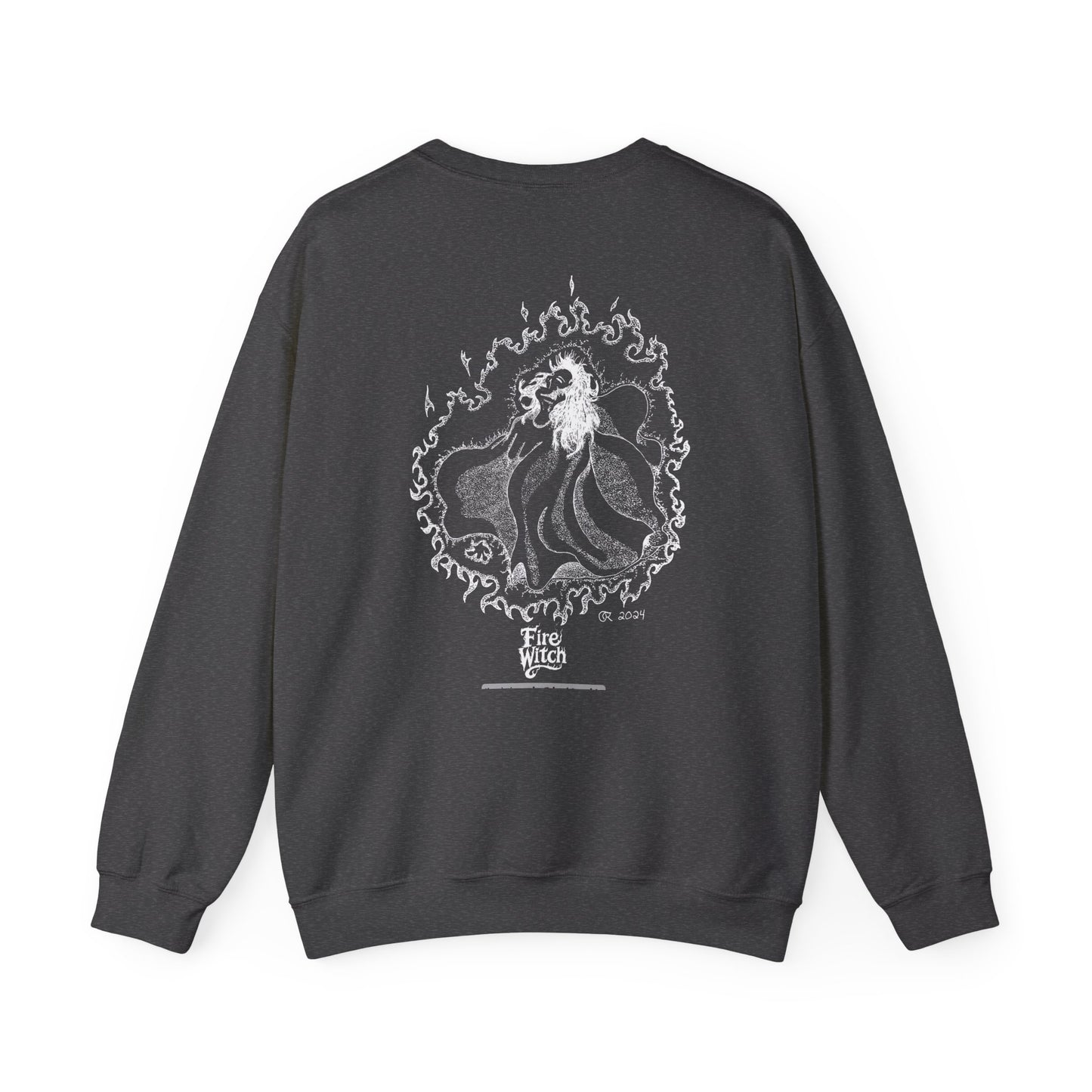 Fire Witch Crewneck Sweatshirt