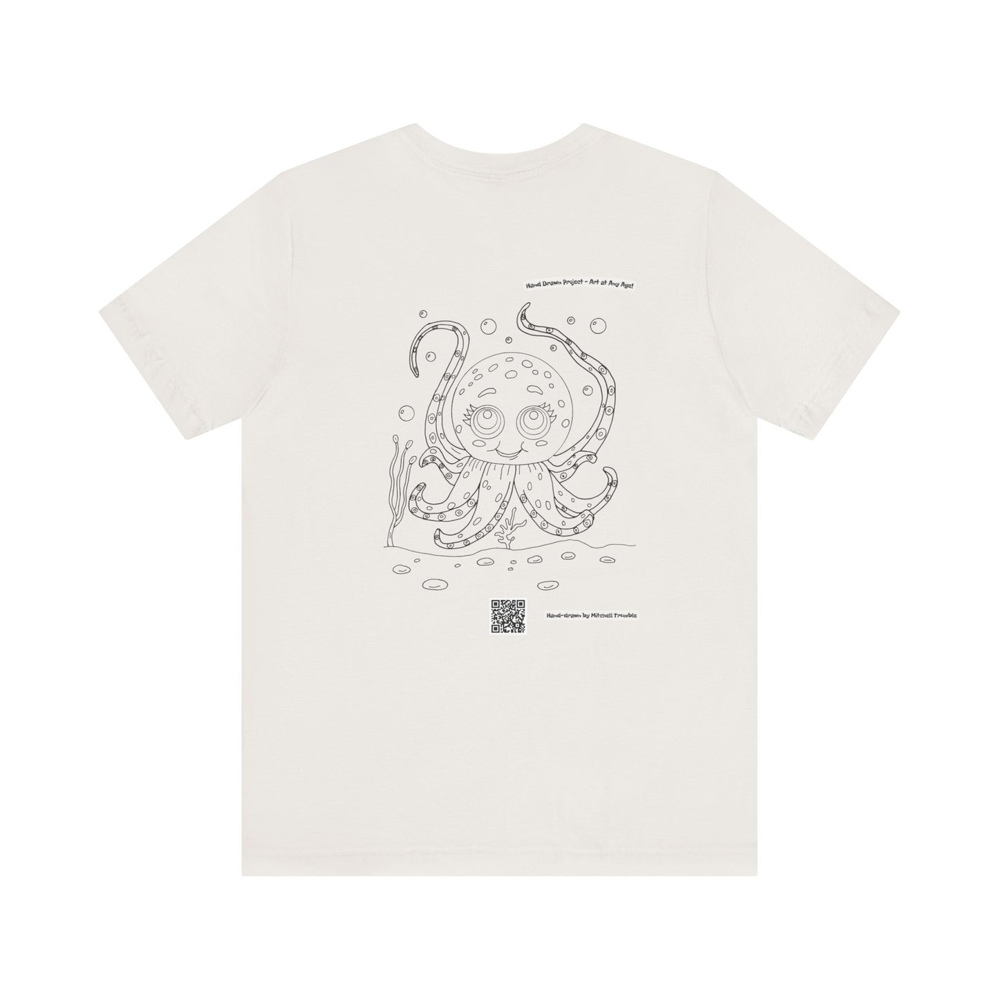 Octopus – Hand-Drawn Ocean Tee