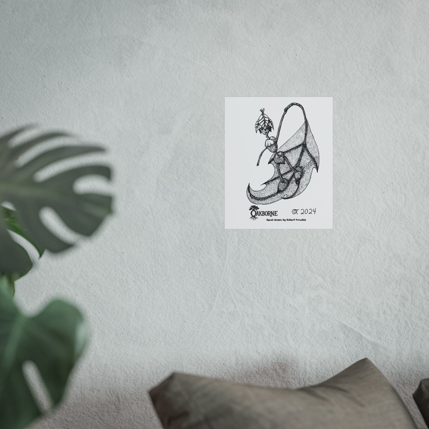 Oakborne Woodland Sprite – Enchanted Forest Wall Art
