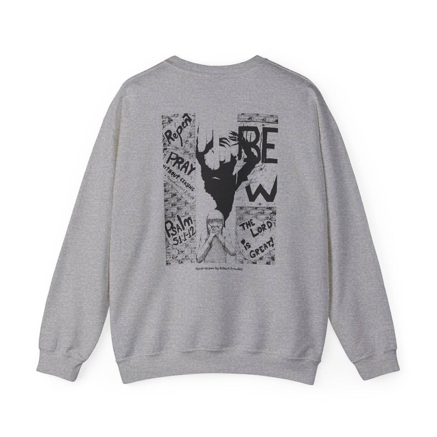 Pray — Spiritual Reflection Sweatshirt