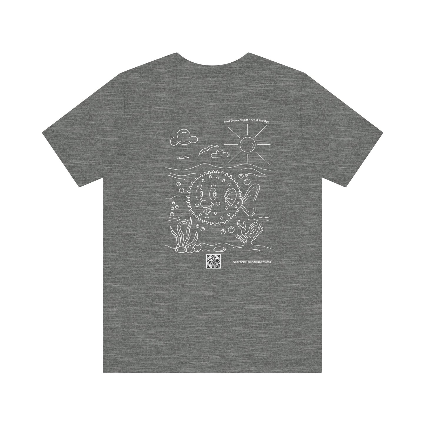 Happy Pufferfish – Ocean Critter T-Shirt