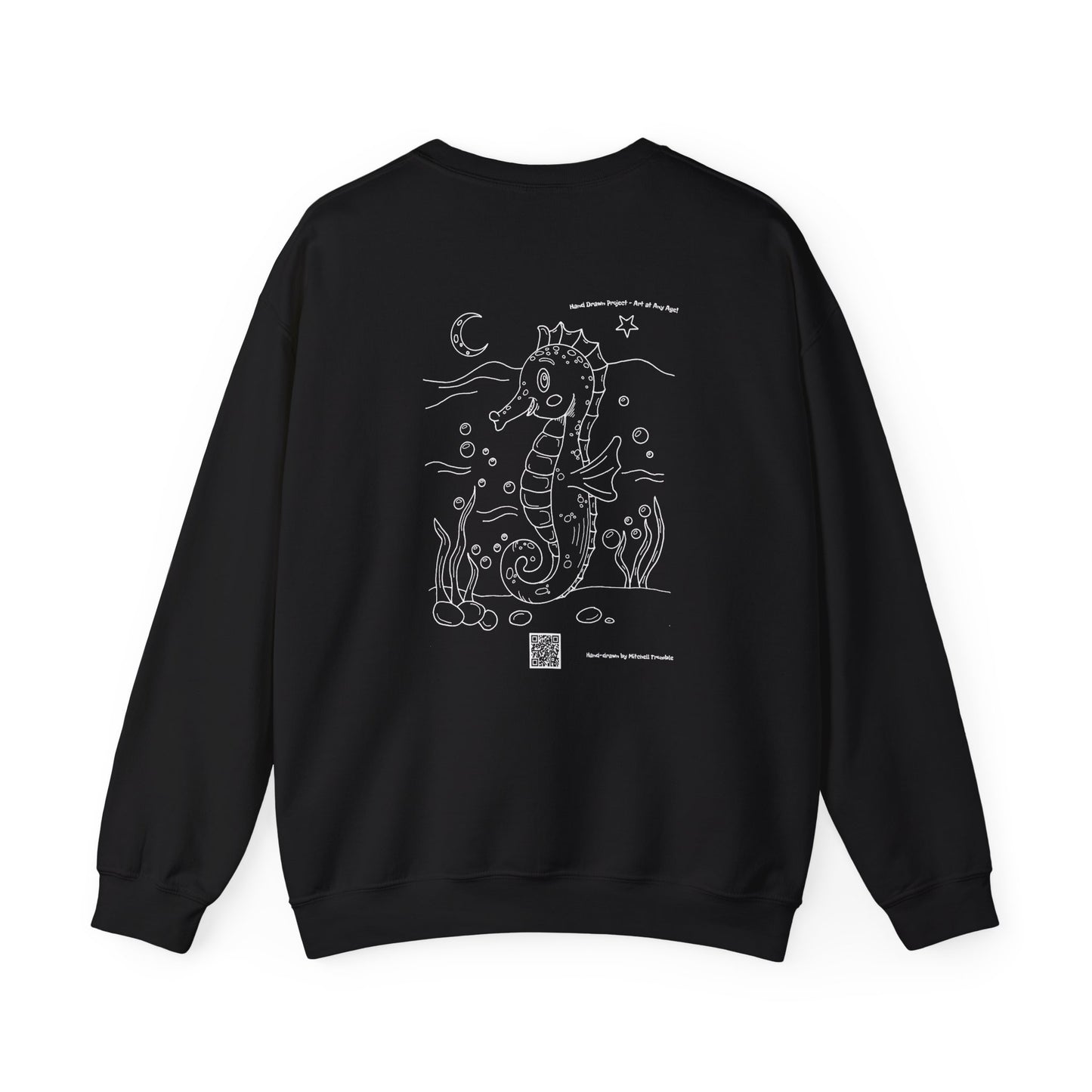 Adorable Seahorse Cozy Sweatshirt