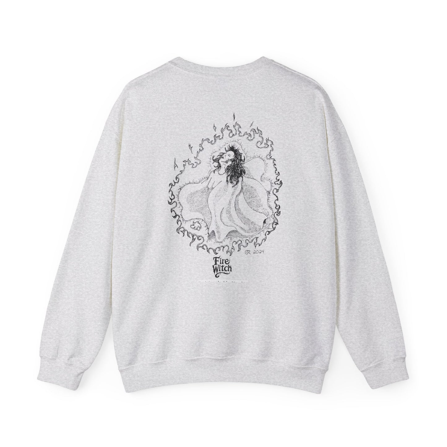 Fire Witch Crewneck Sweatshirt