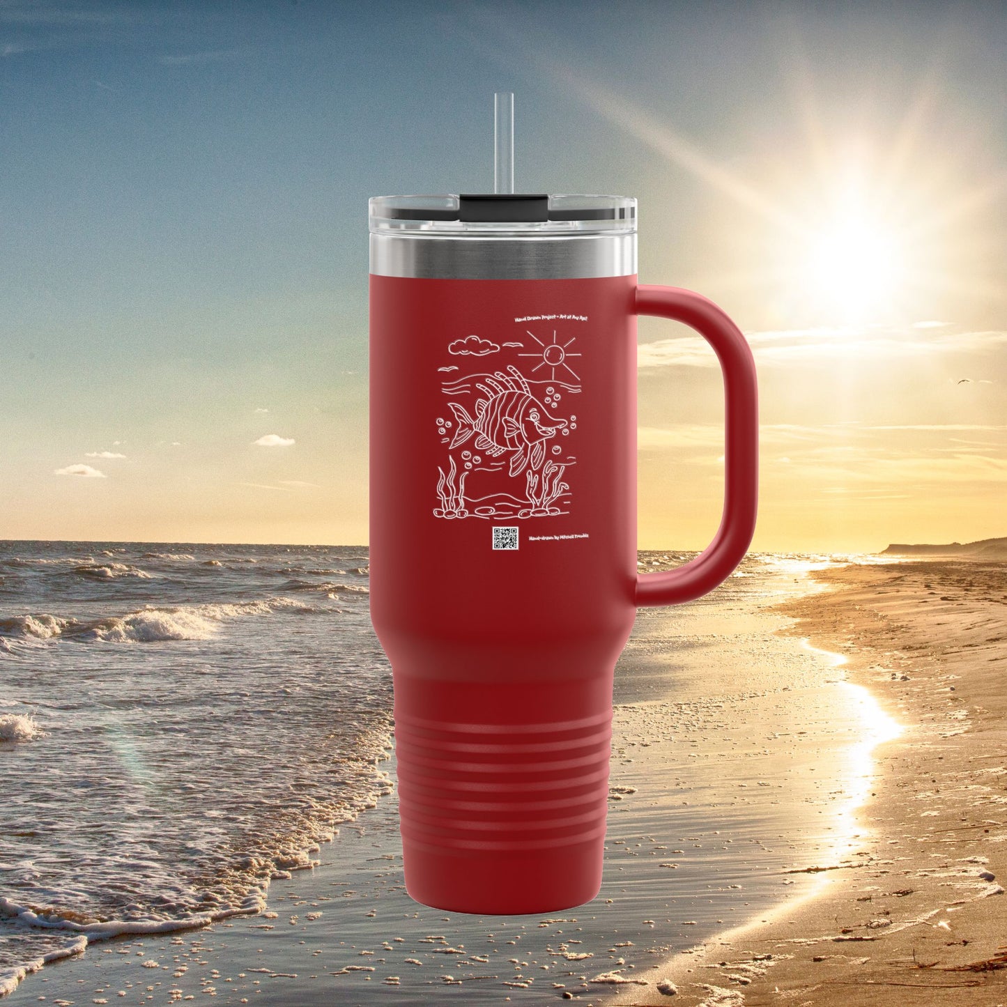 Lionfish Vibes Travel Mug – Ocean Energy On the Go