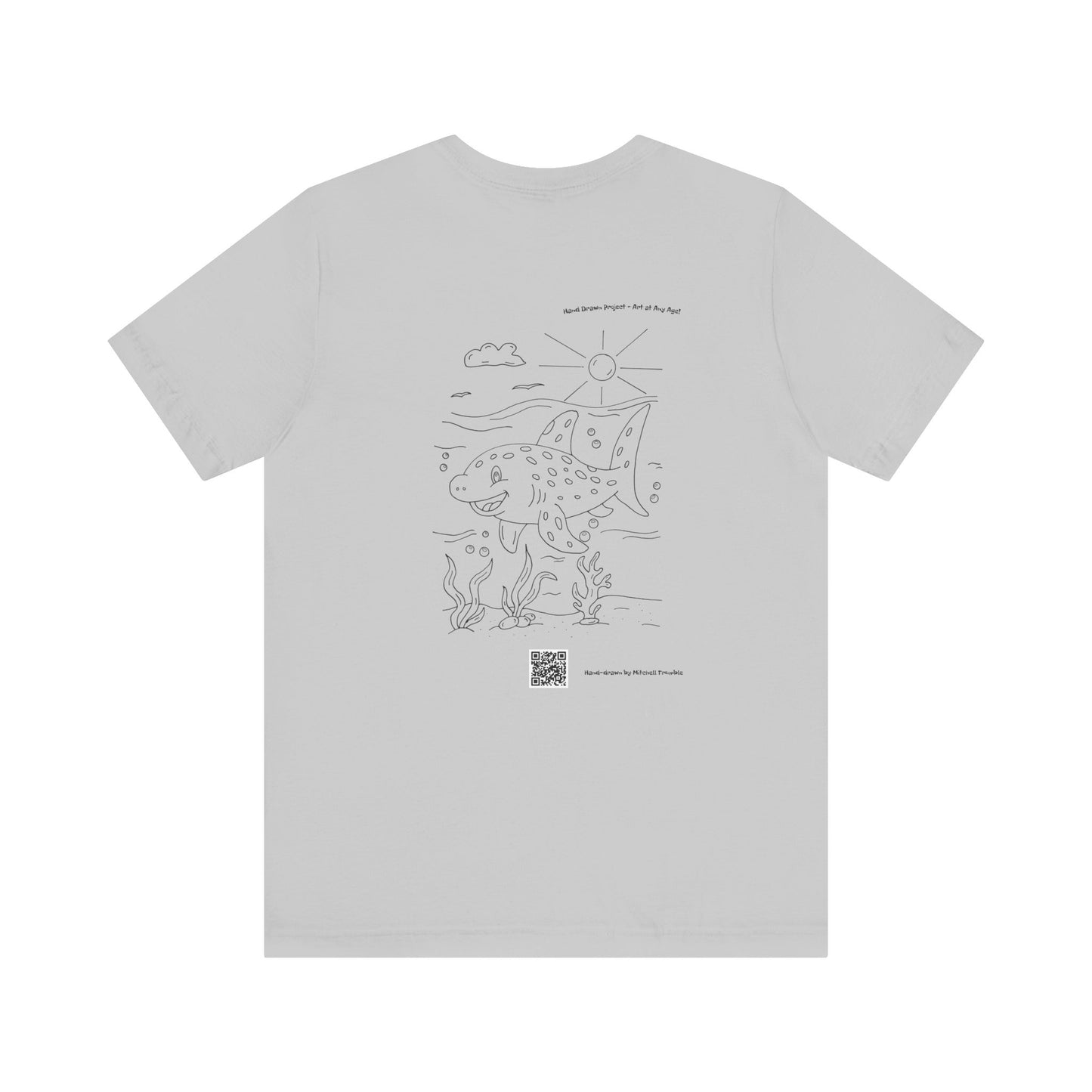 Leopard Shark – Spotted Ocean Explorer T-Shirt