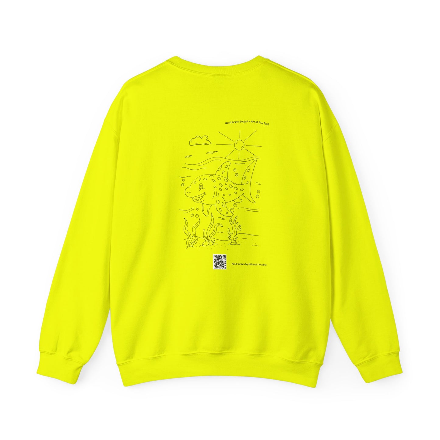 Leopard Shark – Spotted Ocean Explorer Sweatshirt