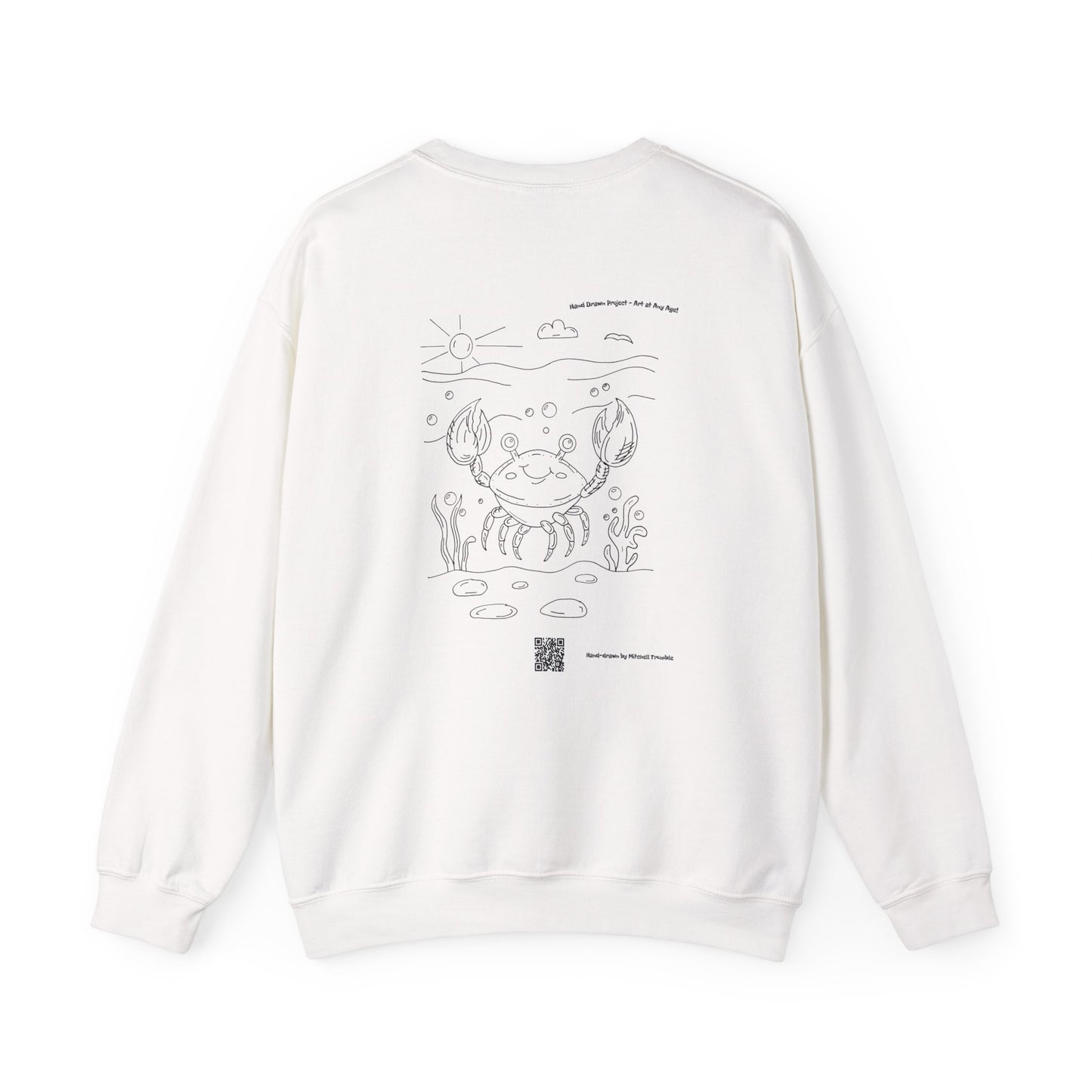 Cute Crab Crewneck Sweatshirt
