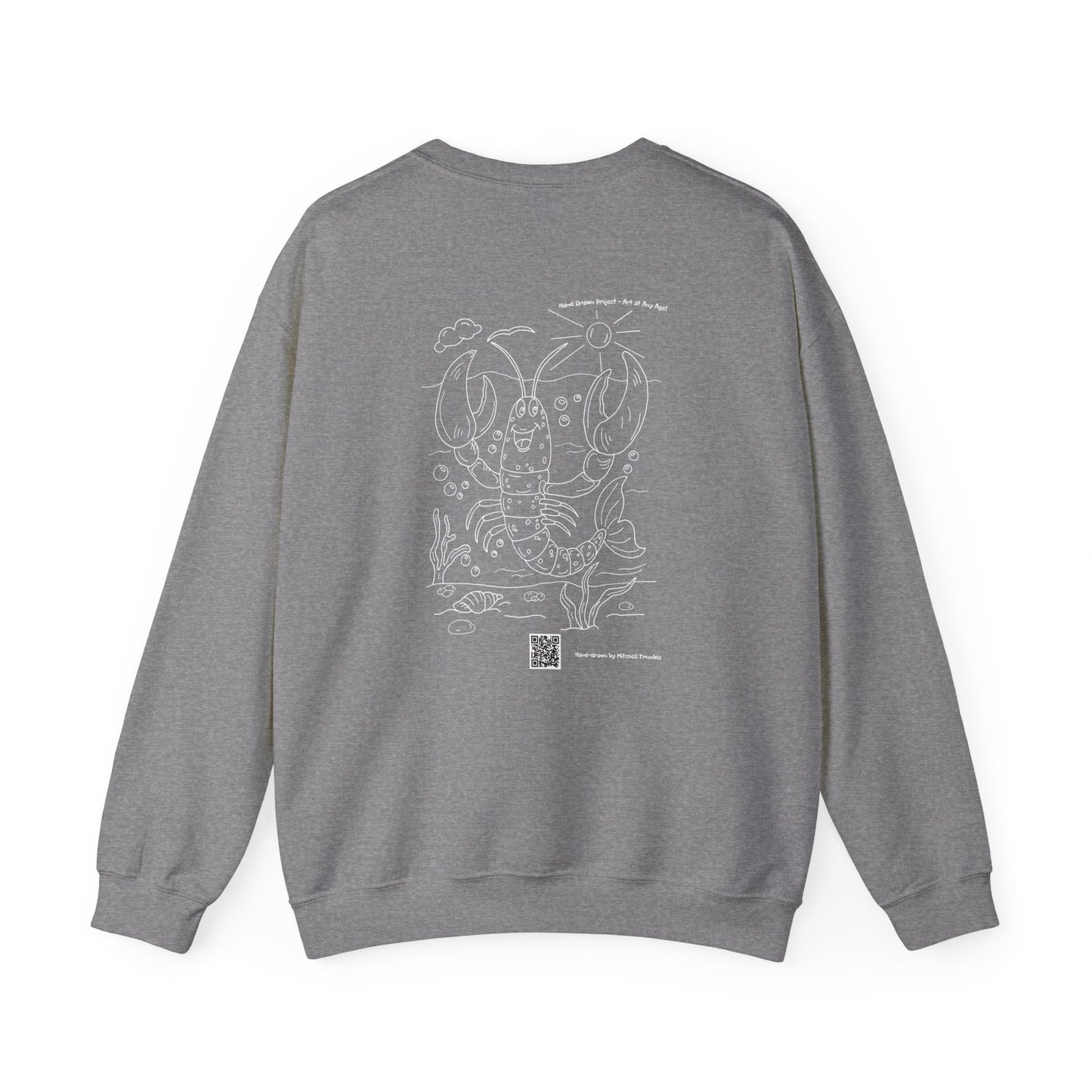 Cheerful Lobster Sweatshirt