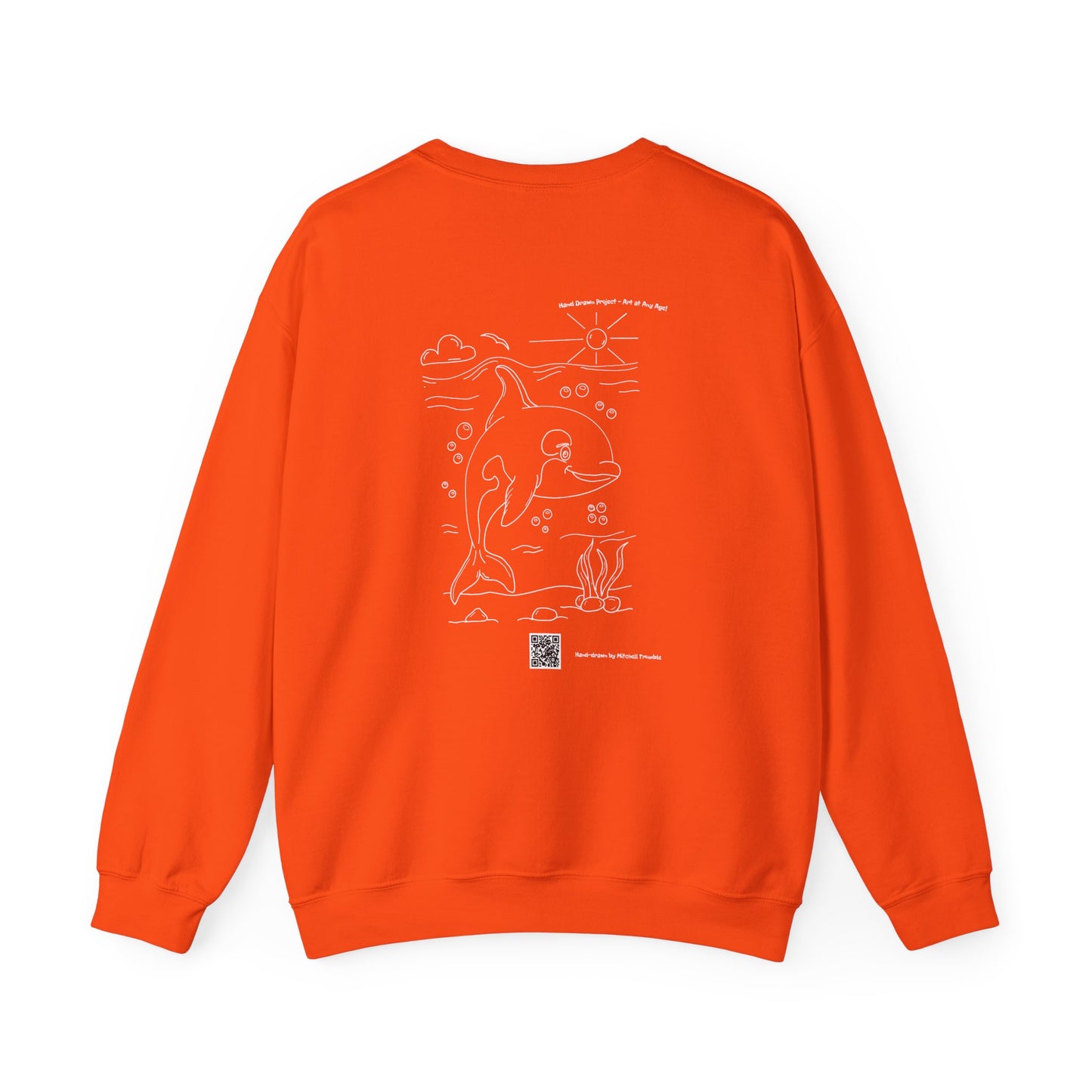 Orca Killer Whale – Ocean Majesty Cozy Sweatshirt