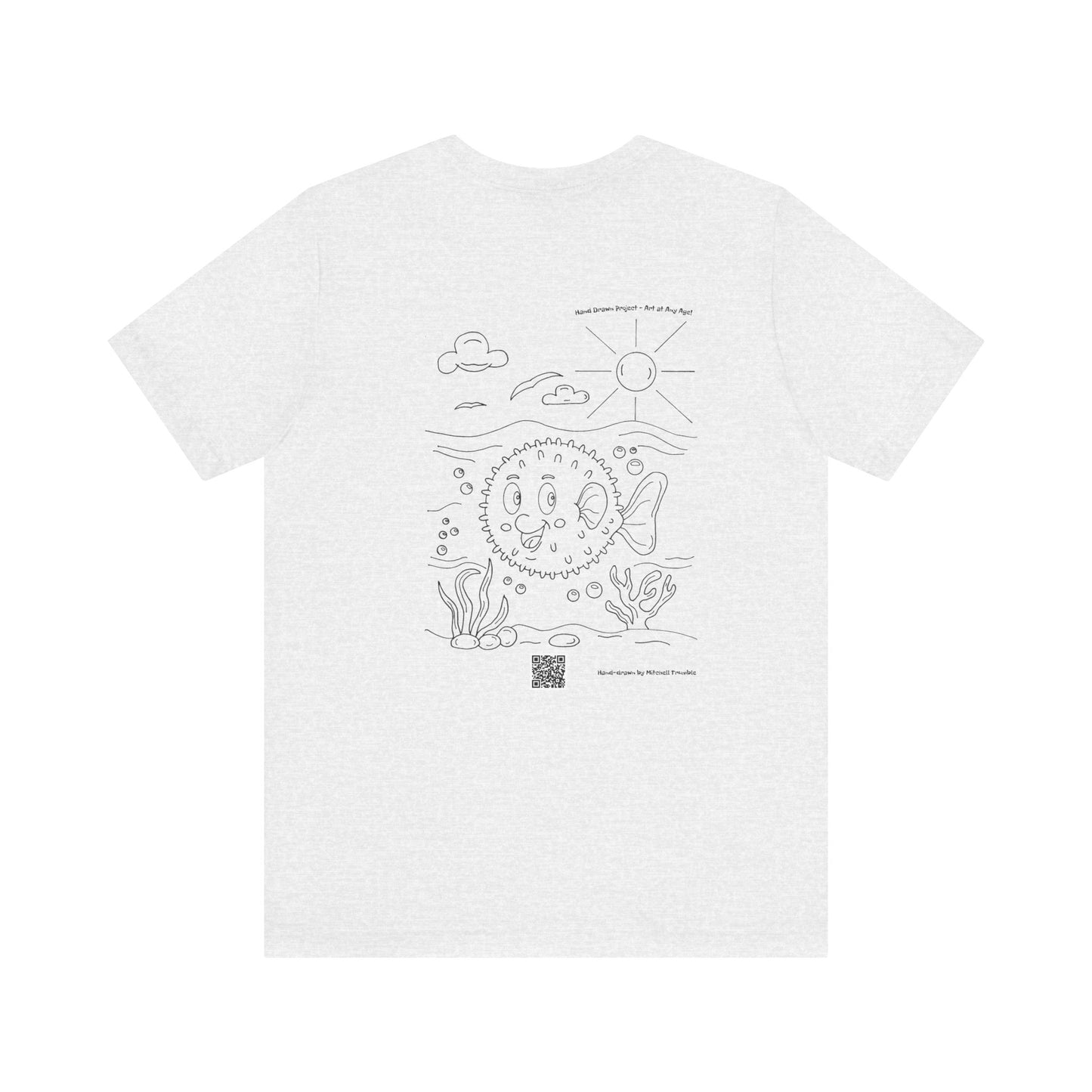 Happy Pufferfish – Ocean Critter T-Shirt