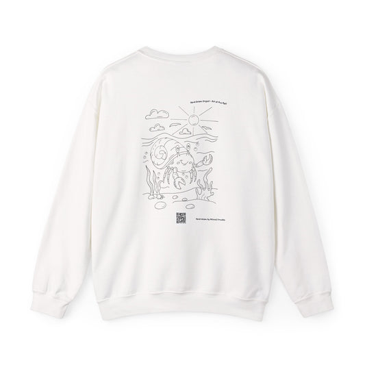 Cute Crab Sweatshirt 🦀🌊✨