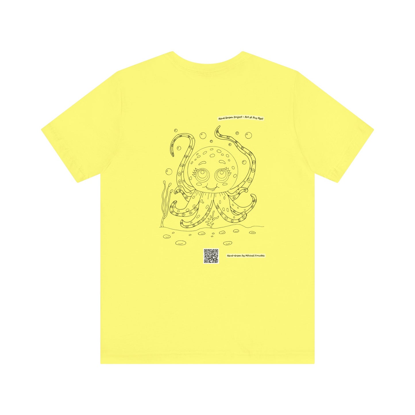 Octopus – Hand-Drawn Ocean Tee