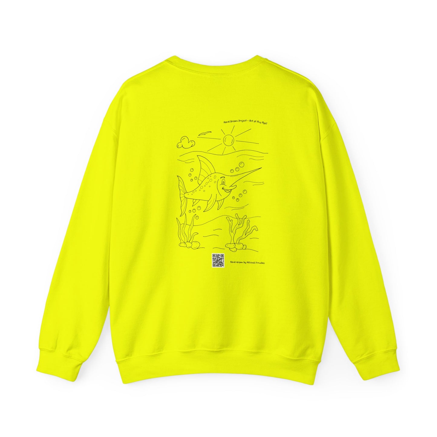 Swordfish – Ocean Strength Cozy Sweatshirt